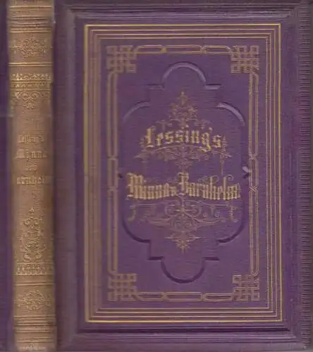 Buch: Minna von Barnhelm, Lessing, 1870, Engelmann Verlag, Das Soldatenglück