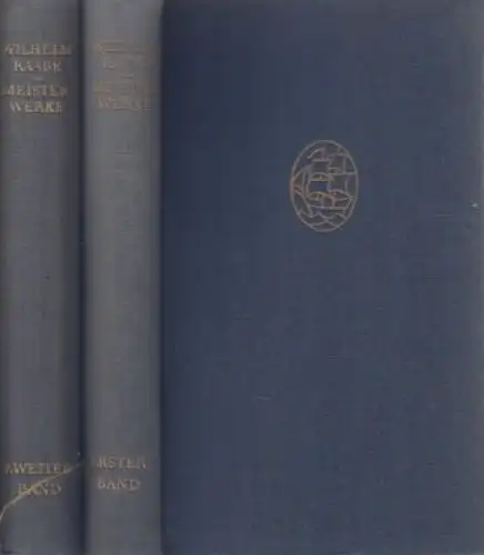 Buch: Meisterwerke, Raabe, Wilhelm. 1963, Insel Verlag, gebraucht, gut