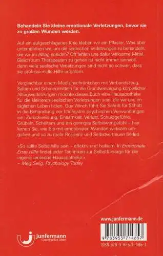 Buch: Emotionale Erste Hilfe, Winch, Guy, 2016, Junfermann Verlag, gebraucht gut