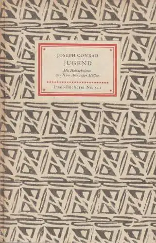 Insel-Bücherei 511, Jugend, Conrad, Joseph. 1956, Insel-Verlag, Erzählung