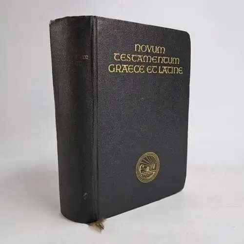 Buch: Novum Testamentum Graece et Latine, Nestle, Eberhard. 1951, gebraucht, gut