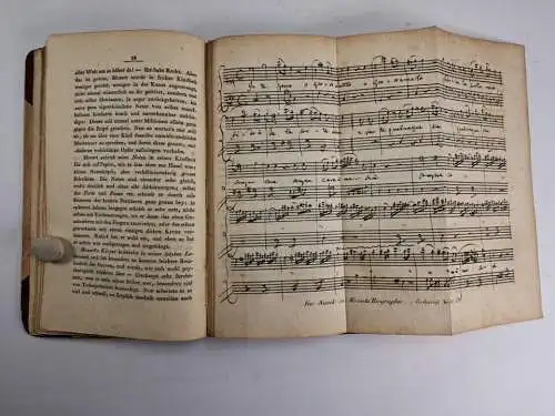 Buch: Anhang zu Wolfgang Amadeus Mozart's Biographie, Nissen, Georg N., 1828