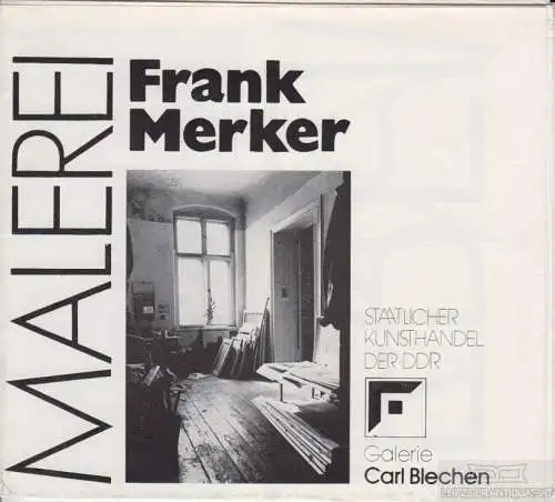 Buch: Frank Merker - Malerei, Tetzlaff, Reinhild. Ca. 1981, gebraucht, gut