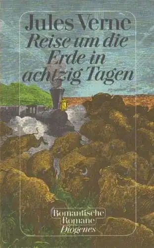 Buch: Reise um die Erde in achtzig Tagen, Verne, Jules. Detebe-Klassiker, 1986