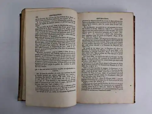 Buch: Supplement a la troisieme edition du Dictionnaire du notariat 1+2, 1836/37