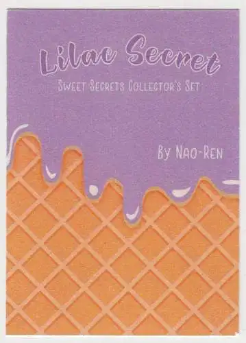 Sammelkarte: Lilac Secret, Nao-Ren, Claudia Walter, Sweet Secrets Card