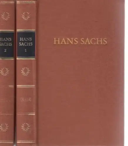 Buch: Hans Sachs Werke in zwei Bänden, Sachs, Hans. 2 Bände, 1992, Aufbau Verlag