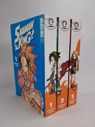 Manga: Shaman King 1-3, Hiroyuki Takei, 2021, Tokyopop, 3 Bände, Anime