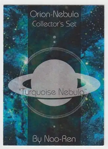 Sammelkarte: Turquoise Nebula, Nao-Ren, Claudia Walter, Orion Nebula Card