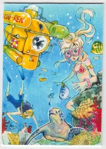 Sammelkarte: Undersea, Nao-Ren, Claudia Walter, 2015, Collectors Card, Manga Art