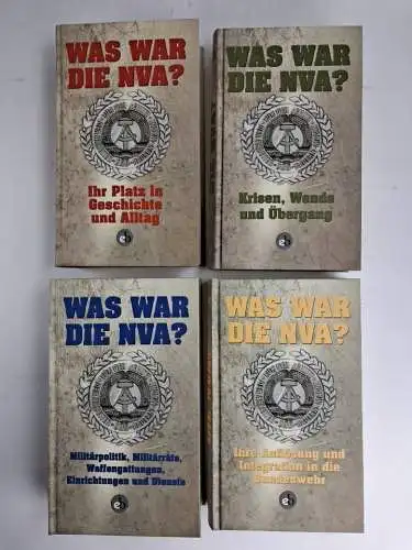 Buch: Was war die NVA? Band 1-4, Edition Berolina, 2016, 4 Bände, DDR-Geschichte