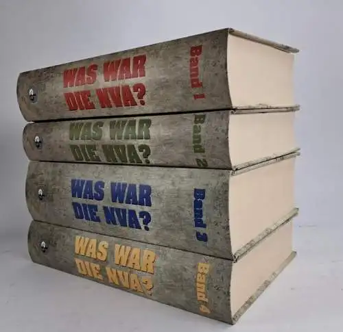 Buch: Was war die NVA? Band 1-4, Edition Berolina, 2016, 4 Bände, DDR-Geschichte