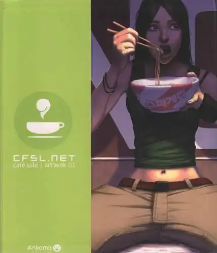 Buch: CFSL.net cafe sale artbook 01, 2007, Ankama Editions, gebraucht, sehr gut