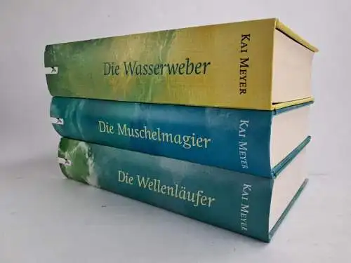 Buch: Die Wellenläufer-Trilogie, Kai Meyer, Loewe, 3 Bände, Muschel, Wass 345127