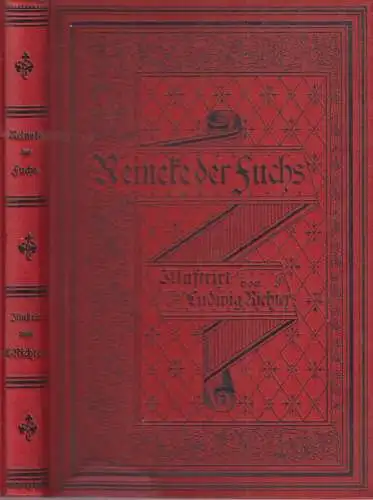 Buch: Reineke der Fuchs, Richter, Ludwig, 1881, Otto Wigand Verlag, gebraucht