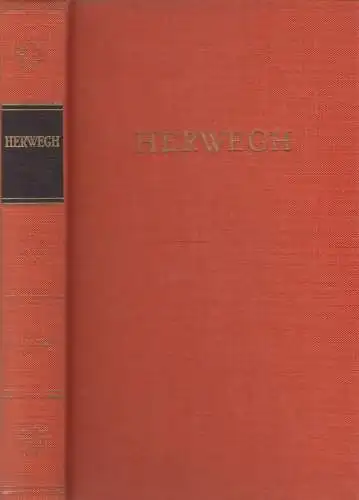 Buch: Herweghs Werke in einem Band, Herwegh, Georg. 1967, Aufbau-Verlag, BDK