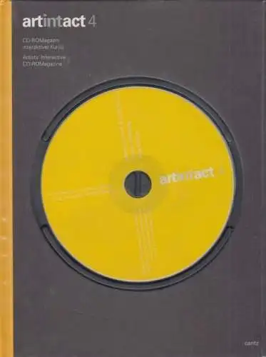 Artintact 4, CD-ROMagazin interaktiver Kunst. Shaw, Jeffrey, 1997, Cantz Verlag