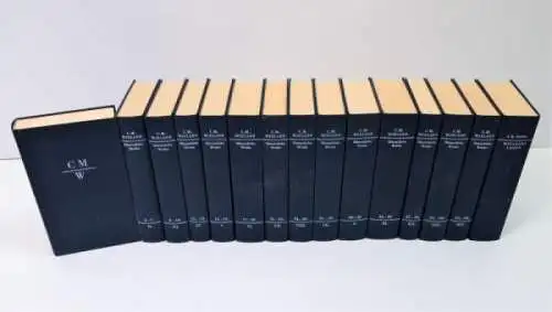 Buch: Christoph Martin Wieland -Sämmtliche Werke, 15 Bände, 1984, Greno