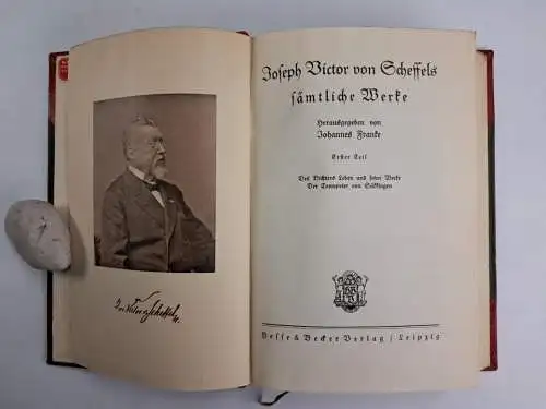 Buch: Joseph Victor von Scheffels Sämtliche Werke, 10 in 3 Bänden, Hesse & Becke