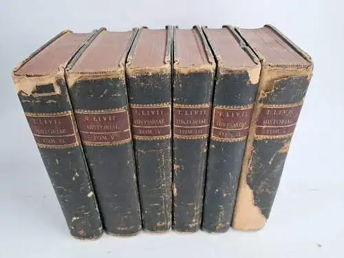 Buch: T. Livii Patavini Historiarum Ab Urbe Condita ... Titus Livius, 1768, 6 Bd