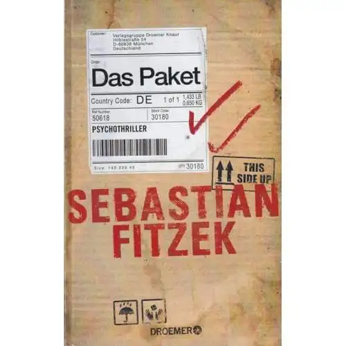 Buch: Das Paket, Psychothriller, Fitzek, Sebastian. 2016, Droemer Knaur Verlag