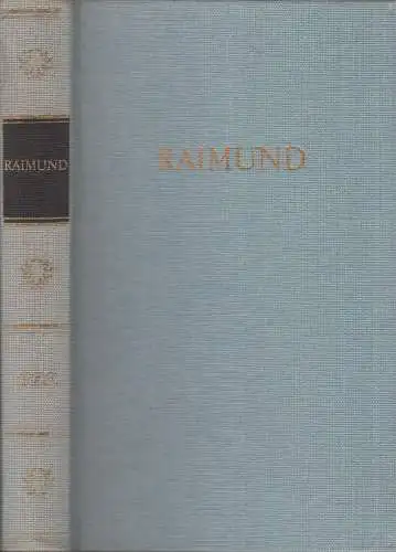 Buch: Werke in einem Band, Raimund, Ferdinand. 1980, Aufbau-Verlag, BDK