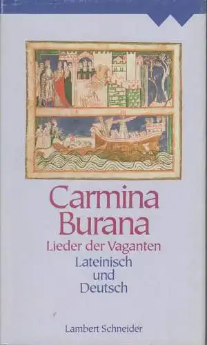 Buch: Carmina Burana, Düchting, Reinhard. Sammlung Weltliteratur, 1993