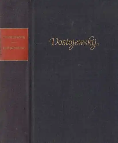 Buch: Der Jüngling, Dostojewskij, F. M. 1974, Aufbau-Verlag, Roman