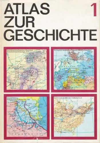 Buch: Atlas zur Geschichte: Band 1, Berthold, Lothar. 1989, VEB Hermann Haack