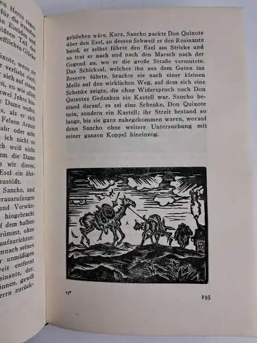 Buch: Don Quixote, Cervantes Saavedra, Miguel de. 3 Bände, 1923, Schroll