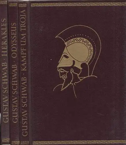 Buch: Die schönsten Sagen des klassischen Altertums. Band 1-3, Schwab, Gustav