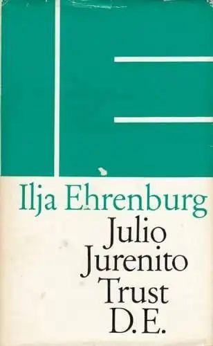 Buch: Die ungewöhnlichen Abenteuer des Julio Jurenito und seiner... Ehrenburg