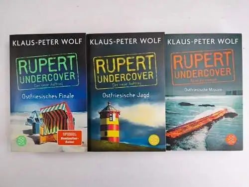 Buch: Rupert undercover 1-3 (komplett) - Mission, Jagd, Finale. Klaus-Peter Wolf