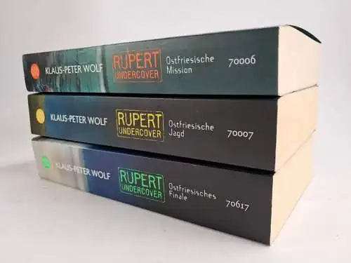 Buch: Rupert undercover 1-3 (komplett) - Mission, Jagd, Finale. Klaus-Peter Wolf