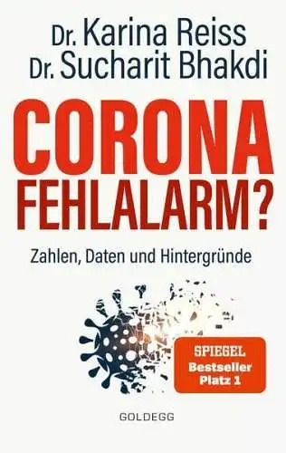 Buch: Corona Fehlalarm?, Reiss, Karina, 2020, Goldegg Verlag, gebraucht sehr gut