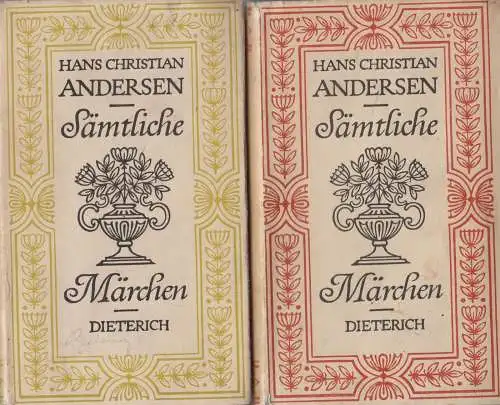 Sammlung Dieterich 132/3, Sämtliche Märchen und Geschichten, 2 Bände, Andersen