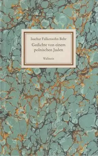 Buch: Gedichte von einem polnischen Juden, Isachar Falkensohn Behr, Wallstein