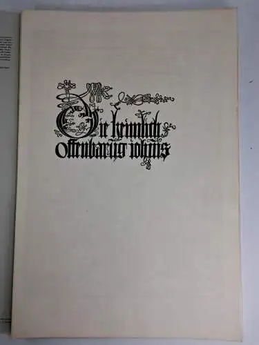 Buch: Albrecht Dürer, Die Apokalypse, Faksimile der deutschen Urausgabe von 1498