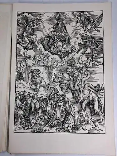 Buch: Albrecht Dürer, Die Apokalypse, Faksimile der deutschen Urausgabe von 1498