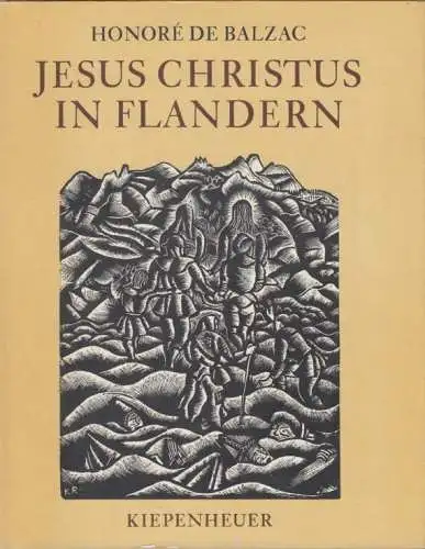 Buch: Jesus von Flandern, Balzac, Honore de. Der graphischen Bücher, 1984