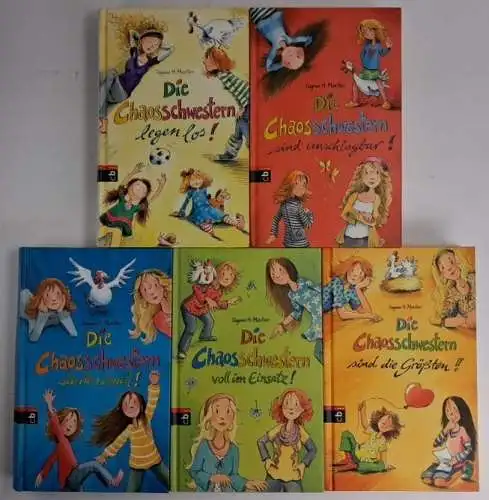 Buch: Die Chaosschwestern 1-5, Dagmar H. Müller, cbj, 5 Bände, 2008 ff.