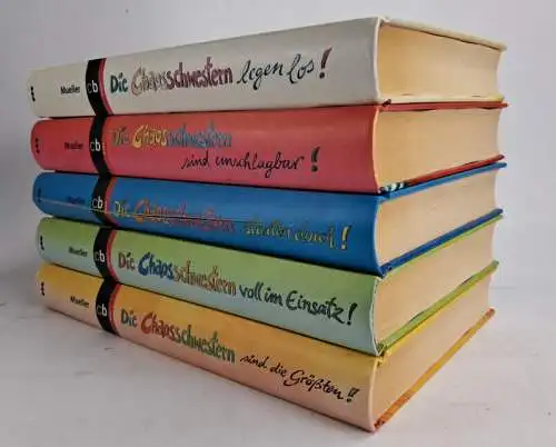 Buch: Die Chaosschwestern 1-5, Dagmar H. Müller, cbj, 5 Bände, 2008 ff.