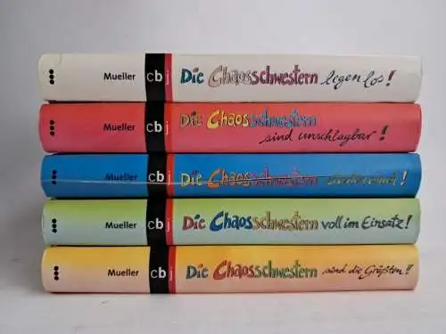 Buch: Die Chaosschwestern 1-5, Dagmar H. Müller, cbj, 5 Bände, 2008 ff.