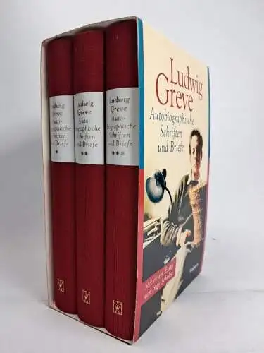 Buch: Autobiographische Schriften und Briefe, Ludwig Greve, Wallstein, 3 Bände