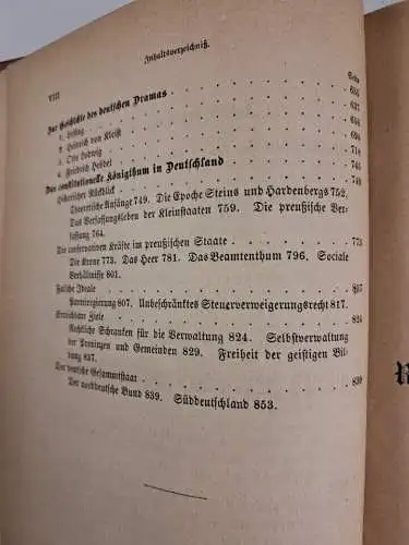 3 Bücher Historische und politische Aufsätze, Heinrich von Treitschke, Hirzel