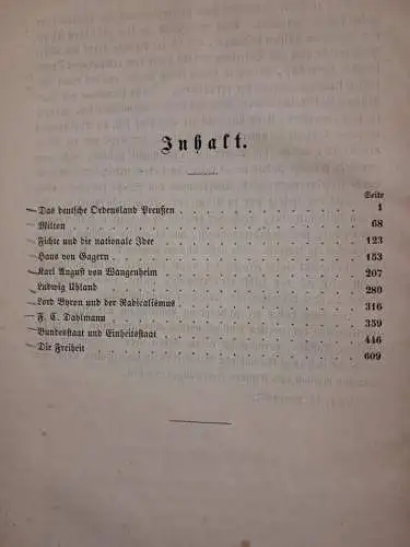 3 Bücher Historische und politische Aufsätze, Heinrich von Treitschke, Hirzel