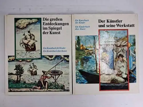 7 Bände Ein Kunstbuch für Kinder, Ein Kinderbuch über Kunst, Edition Leipzig