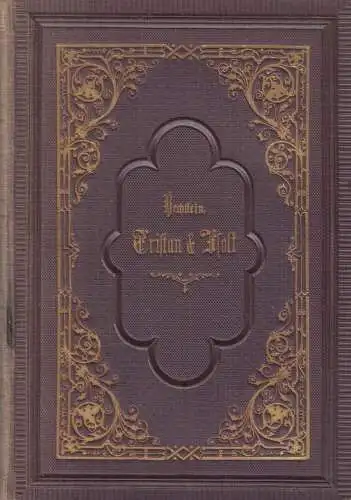 Buch: Tristan und Isolt in deutschen Dichtungen der Neuzeit. Bechstein, R., 1876