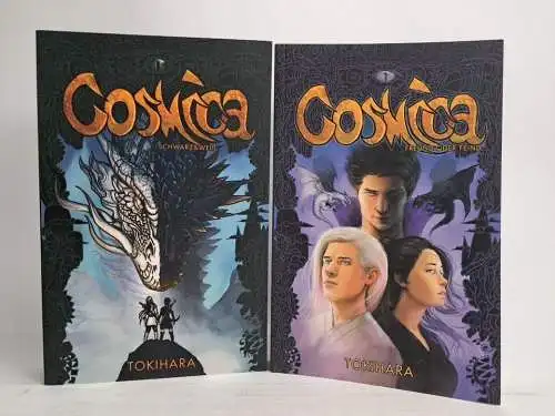 Buch: Cosmica 1+2, Tokihara, 1. Schwarz & Weiß. 2. Freund oder Feind. 2 Bände