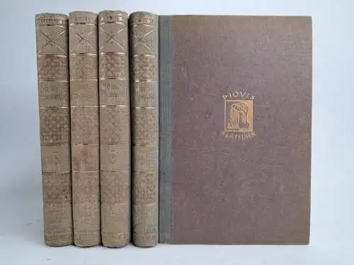 Buch: Joseph Victor von Scheffel Ausgewählte Werke 1-4, Schlüter & Ulbrich, 1925